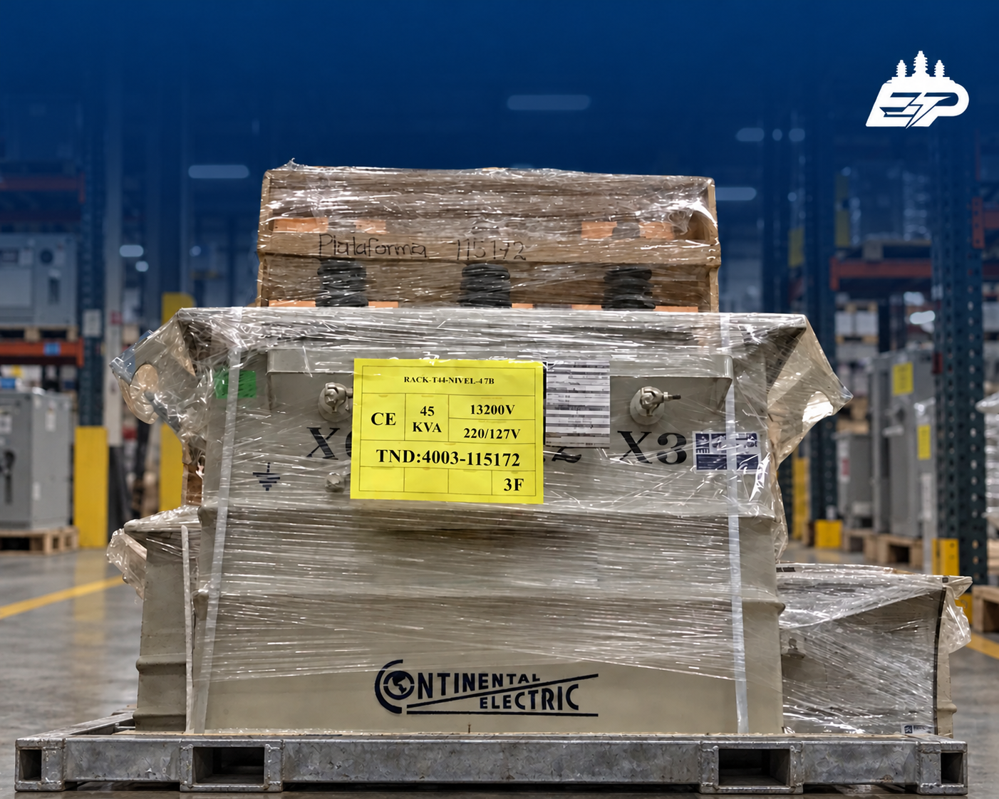 Transformador Continental Electric 45 Kva Poste Trifásico 13200