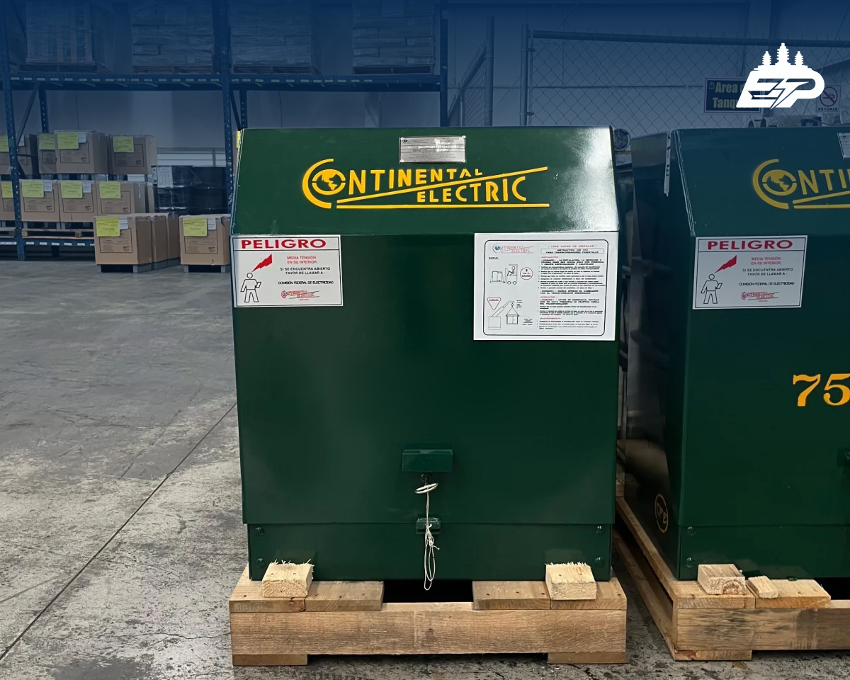 Transformador Continental Electric 25 Kva Pedestal Monofásico 13200YT/7620